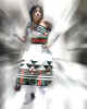 795097  USA/Arizona: Navajo dancer photo art)