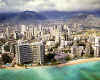 850391 USA/Hawaii; Waikiki from air