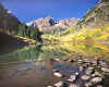 873168  USA/Colorado: Maroon Bells Lake