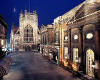 991675  GB/Anon: Bath Abbey by night