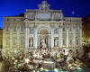 991652  I/Rome: Trevi Fountain by night